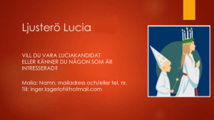 Ljusterö Lucia